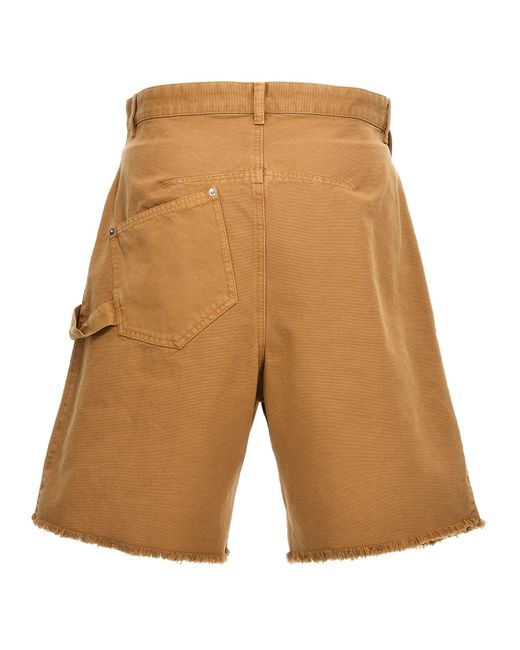 J.W. Anderson Natural Twisted Workwear Bermuda, Short for men