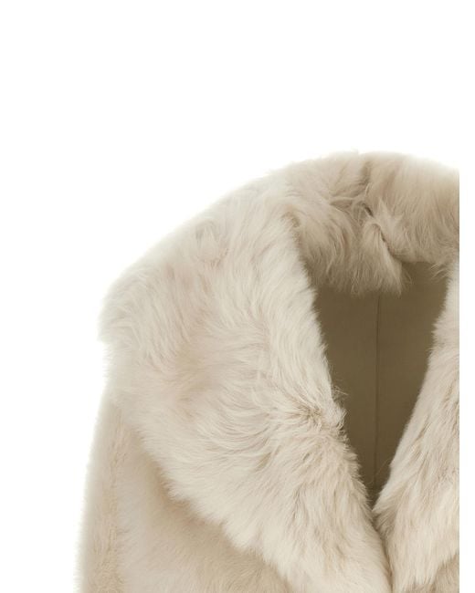 Blancha Natural Lamb Fur Full-Length Jacket Clothing