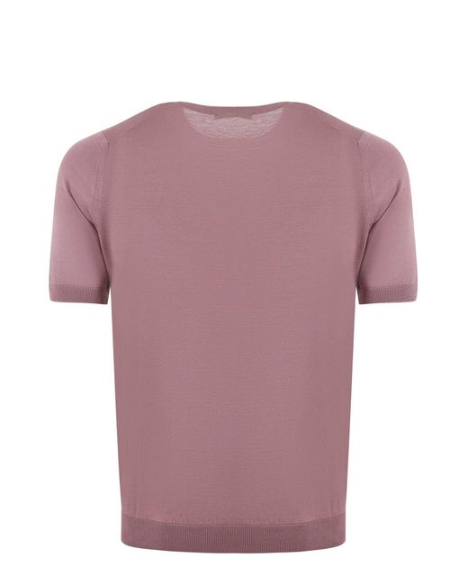 Tagliatore Purple T-shirt for men