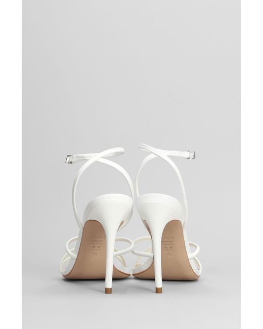 SCHUTZ SHOES White Sandals