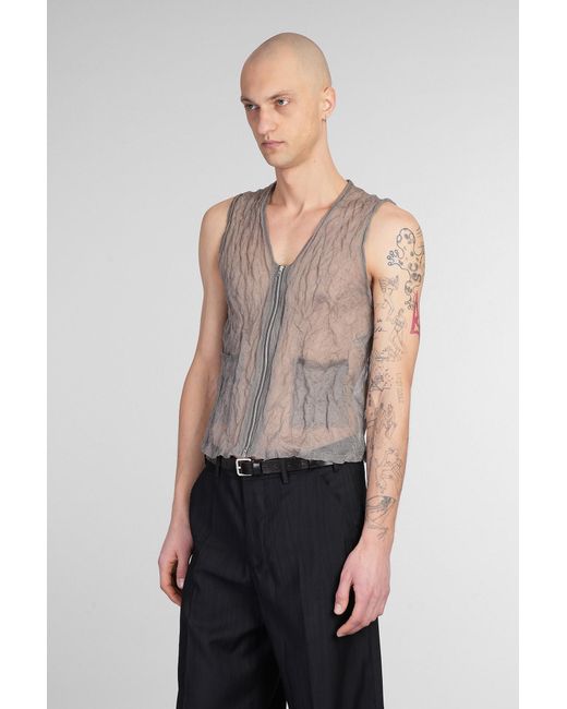 Our Legacy Blue Vest for men