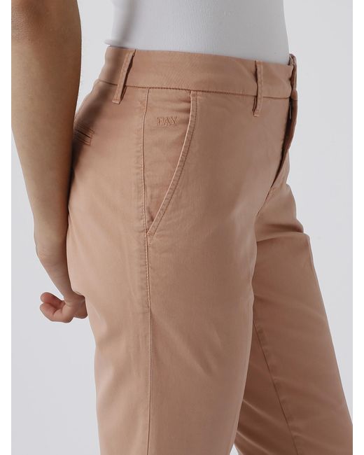 Fay Natural Pant. Chinos F.Do 17 Trousers