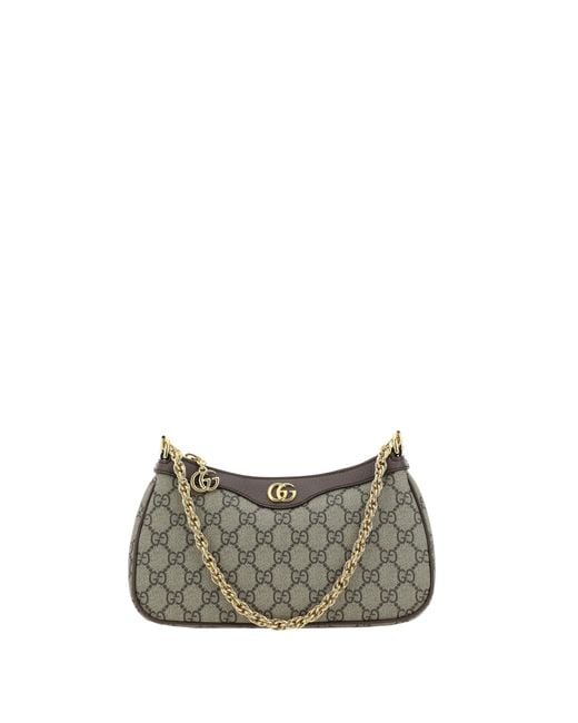 Gucci Gray Ophidia Shoulder Bag