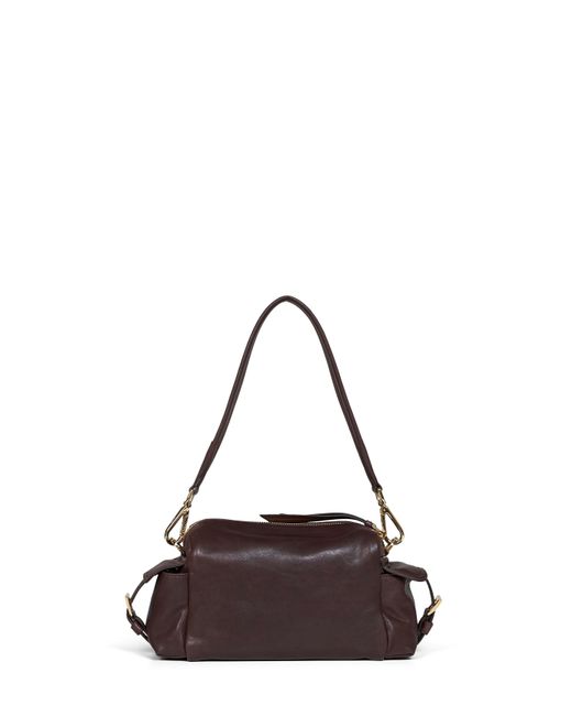 Prada Brown Shoulder Bag Explore Burnt Calf Leather Handbags