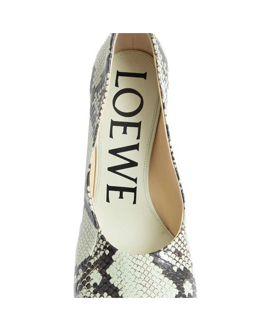 Loewe Green Toy Sneakskin Pumps Goat Leather