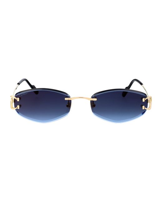 Cartier Blue Ct0467S Sunglasses