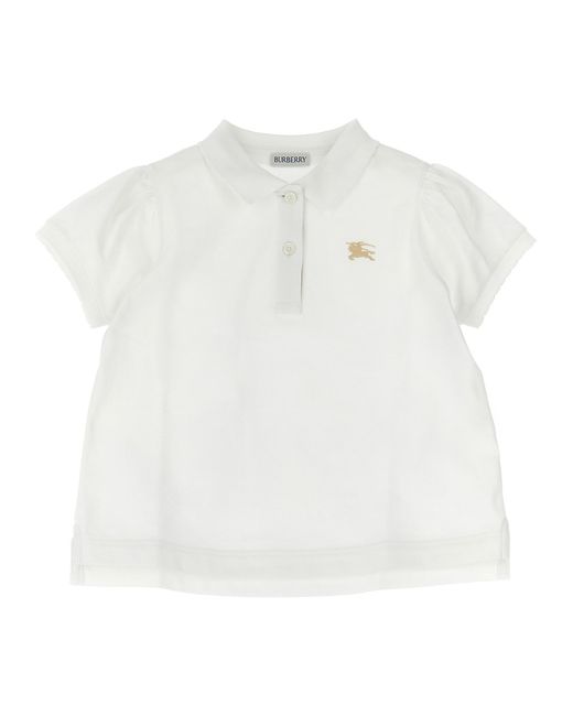 Burberry White 'Emmy' Polo Shirt