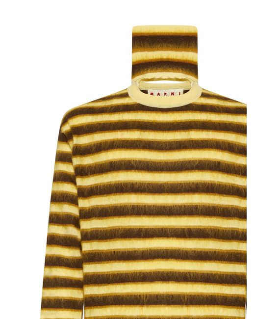 Marni Yellow Sweaters for men