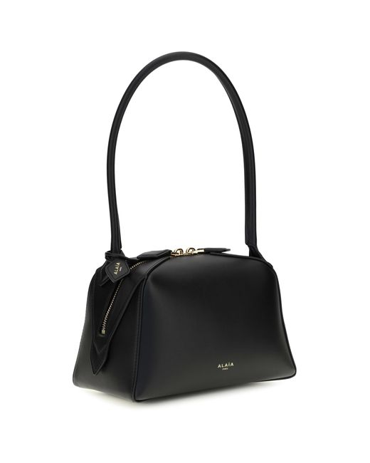 Alaïa Black Shoulder Bag Le Bouledogue Small