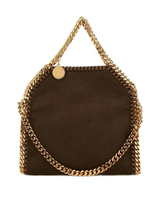 Stella McCartney Brown Tote Bag With Logo