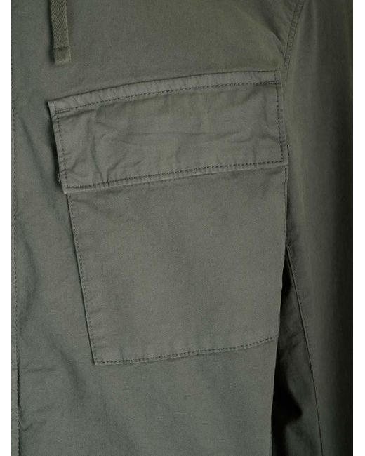 Stone Island Green Stretch Supima Cotton Jacket for men