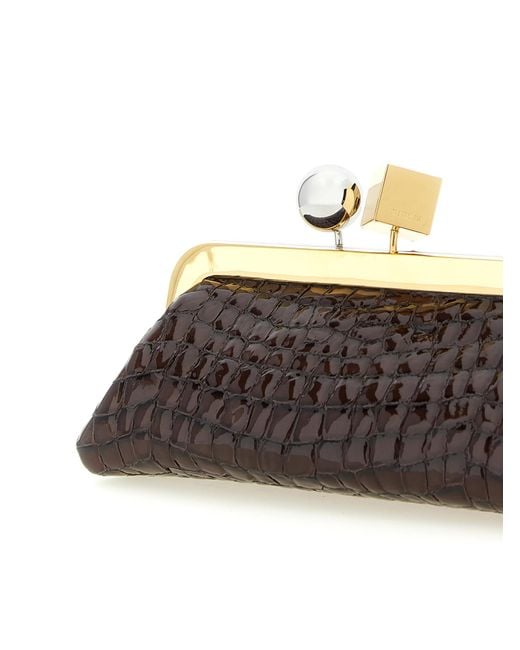 Jacquemus Black 'La Pochette Salon' Clutch