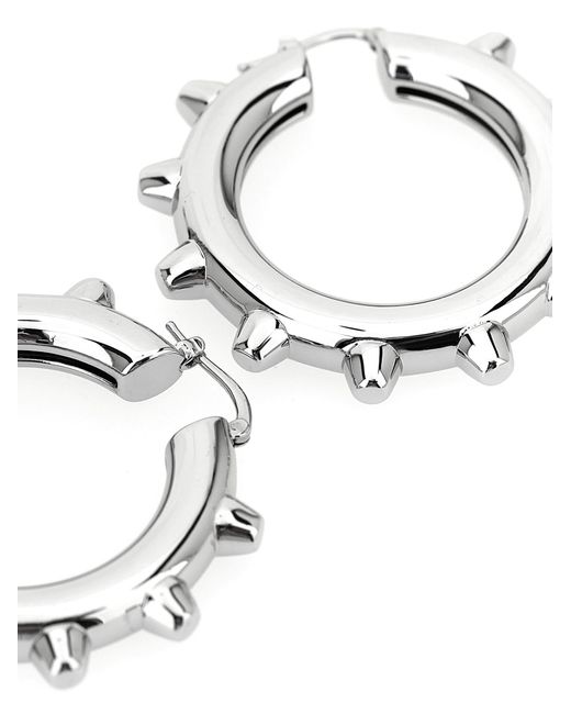 Jil Sander White '731' Earrings