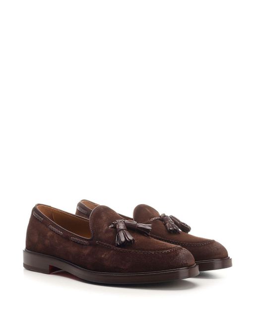 Corvari Brown Suede Moccasin for men