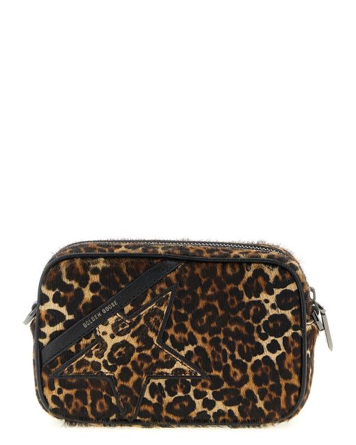 Golden Goose Deluxe Brand Black Mini Star Crossbody Bags
