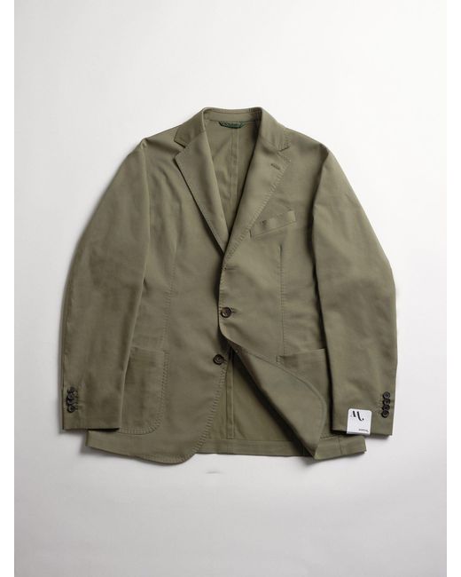 Doppiaa Green Aalfio Blazer for men