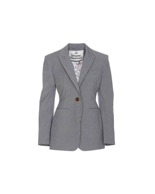 Vivienne Westwood Gray Cotton Blazer