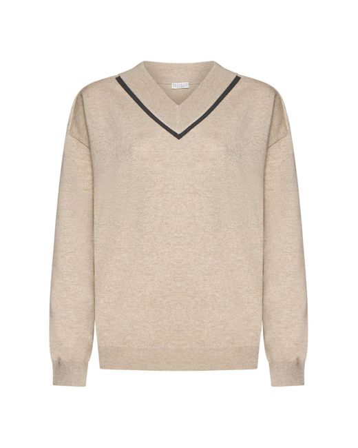 Brunello Cucinelli Natural Sweater