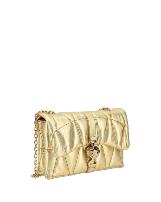 Versace Metallic Kleio Mini Shoulder Bag