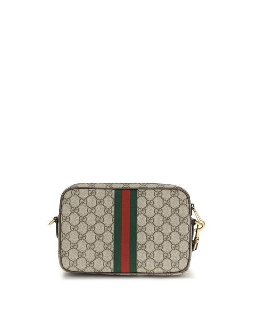 Gucci Black Shoulder Bag Ophidia Gg Monogram Polyurethane for men