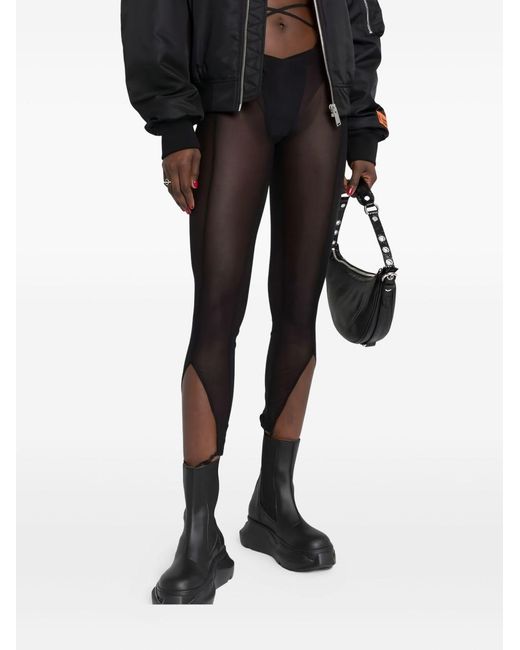 KNWLS Black Low Waist Trousers