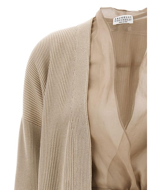 Brunello Cucinelli Natural Chic Knitwear For