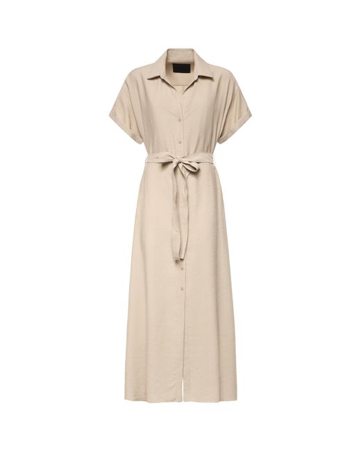 Dondup Natural Dresses Viscose Polyester
