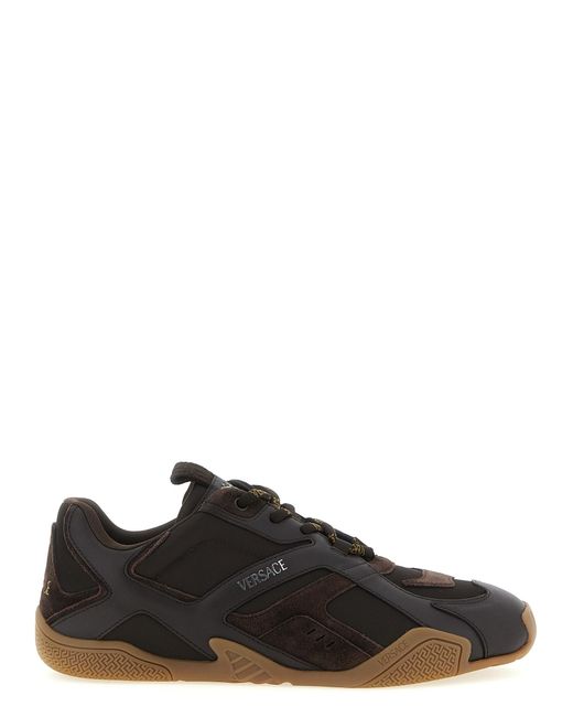 Versace Black Galaxia Sneakers for men
