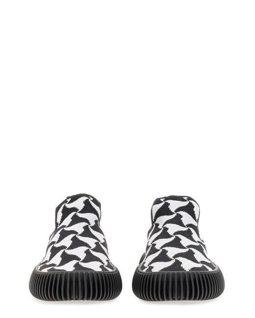 Bottega Veneta White Sneakers Ripple Trainers for men