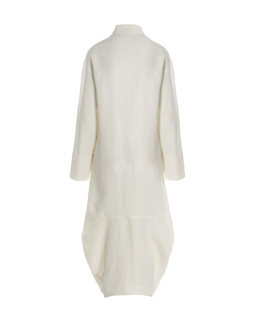 BALOSSA White Semira Maxi Dress