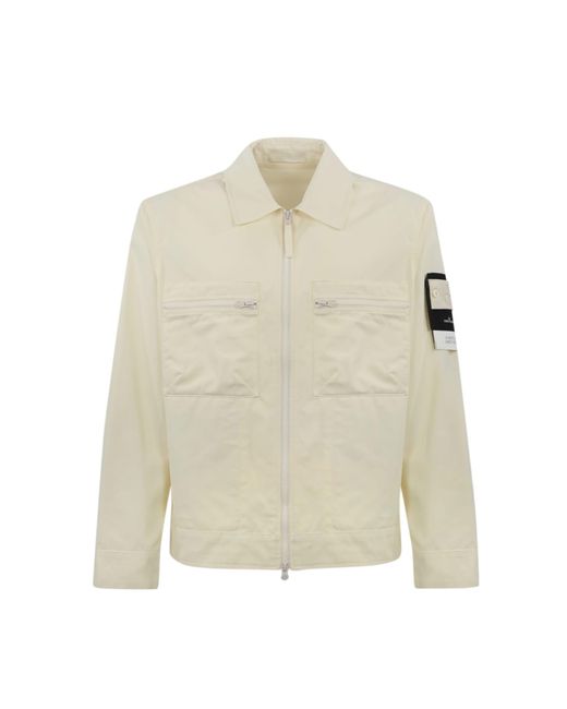 Stone Island White Ghost 432f1 Jacket for men
