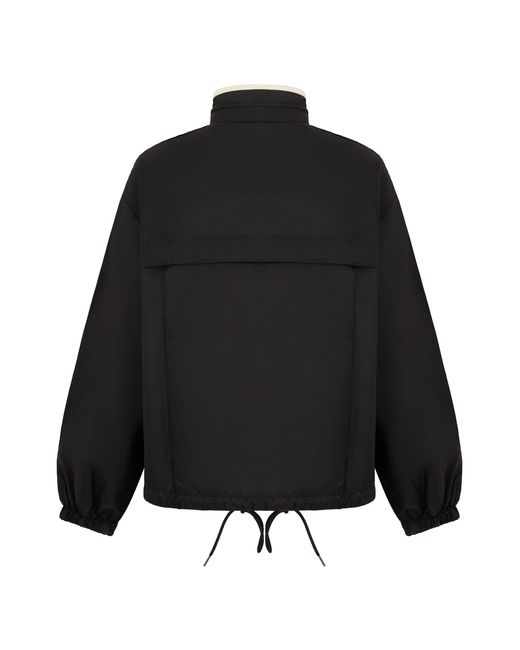 Prada Black Windbreaker Re-Nylon Polyamide Trench & Raincoats