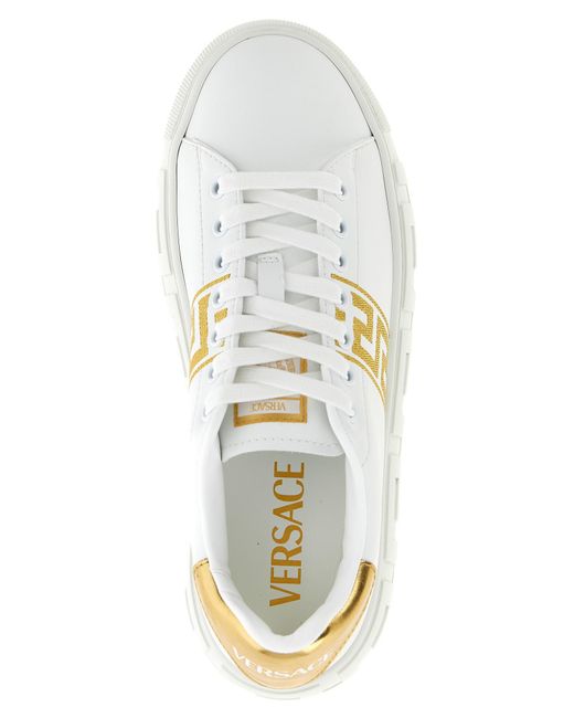 Versace Metallic La Greca Sneakers