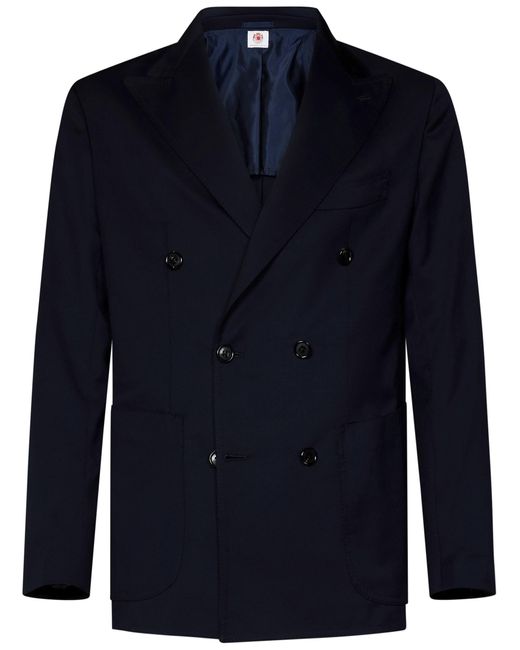 Luigi Borrelli Napoli Blue Suit for men