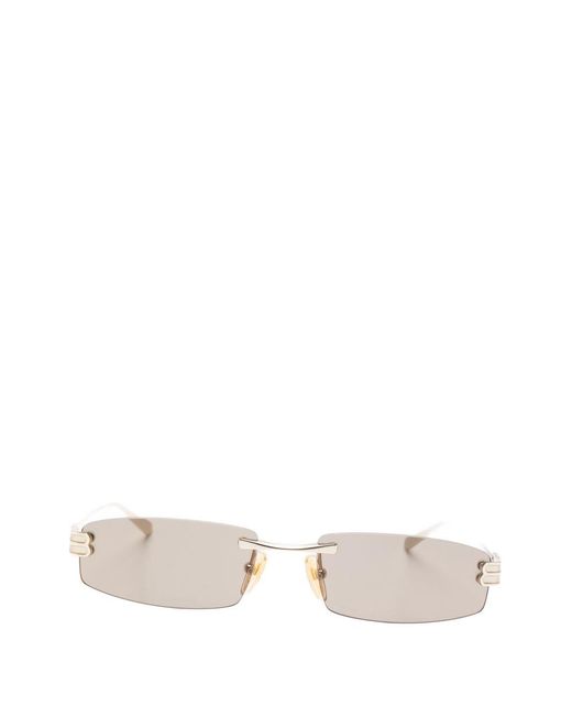 Balenciaga White Sunglasses