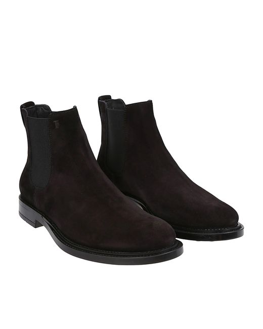 Tod s 62C Formal Ankle Boots in Black for Men Lyst UK