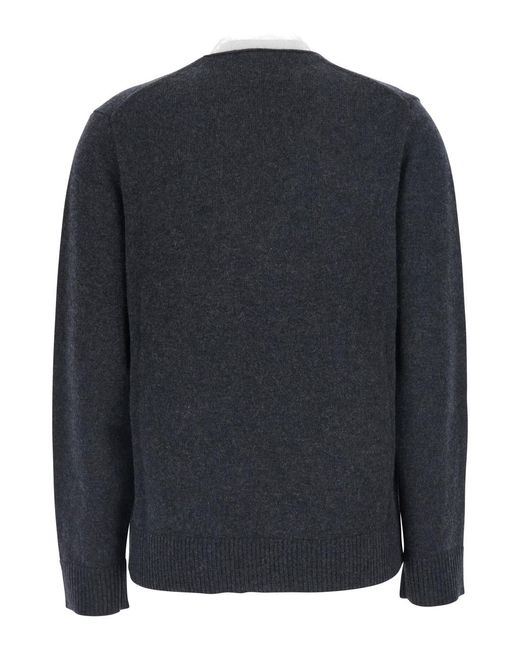 Loulou de Saison Black Sweater Leyla Cashmere Tops