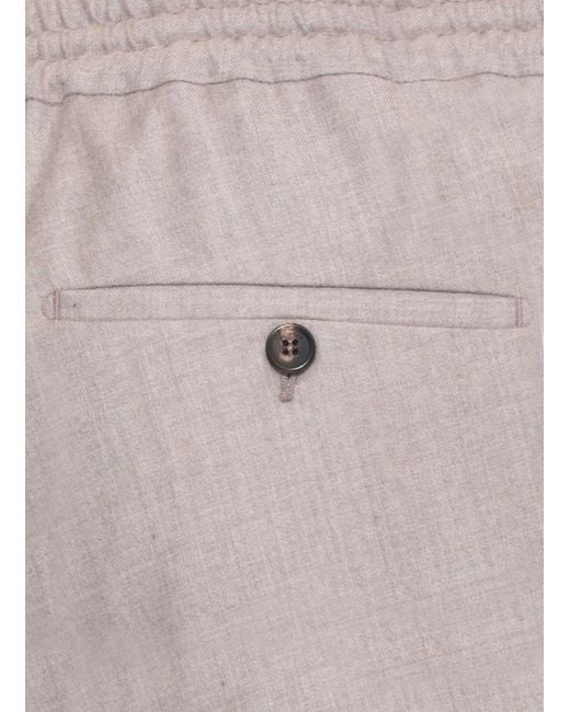 Incotex Gray Pattern 54 Pants for men