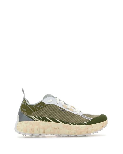 Norda Green Two-Tone Dyneemaâ 001 Sneakers for men