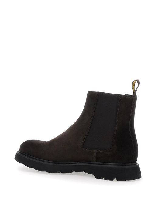 Doucal's Black Chelsea Boots for men