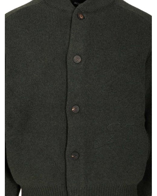 Jacquemus Black Pallone Cardigan for men