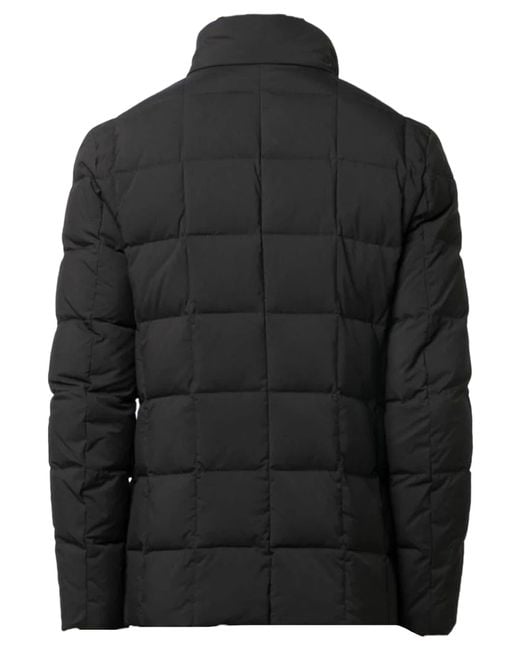 Fay Black Feather Down Padded Jacket for men