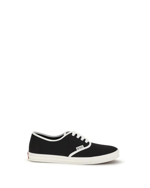 Prada White Drill Sneakers Upper: Cotton; Sole: Rubber for men