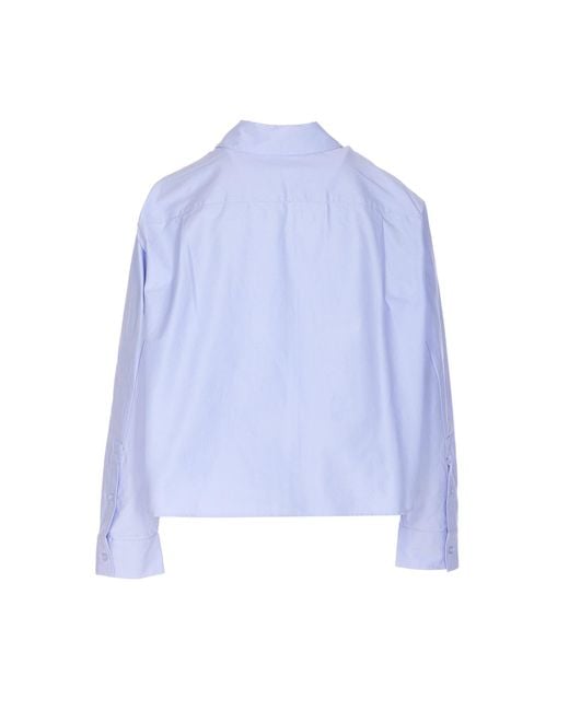 Essentiel Antwerp Blue Ibow Shirt