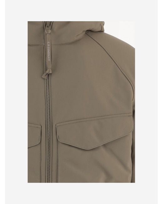 C P Company Green Stretch Nylon Jacket Polyester for men