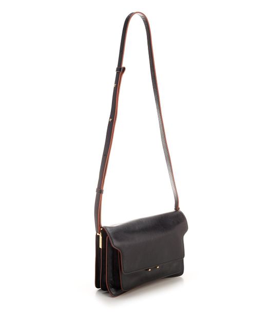 Soft Trunk Handbag, Black, One Size