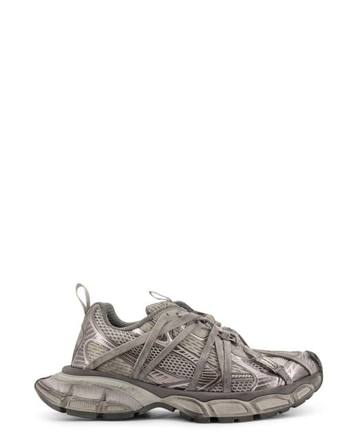 Balenciaga Gray 3Xl Low Top Mesh Sneakers for men