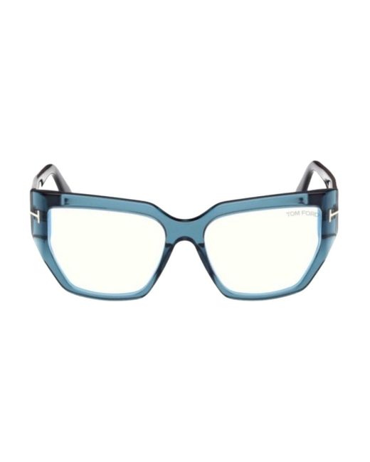 Tom Ford Blue Ft5951- Celeste Glasses for men