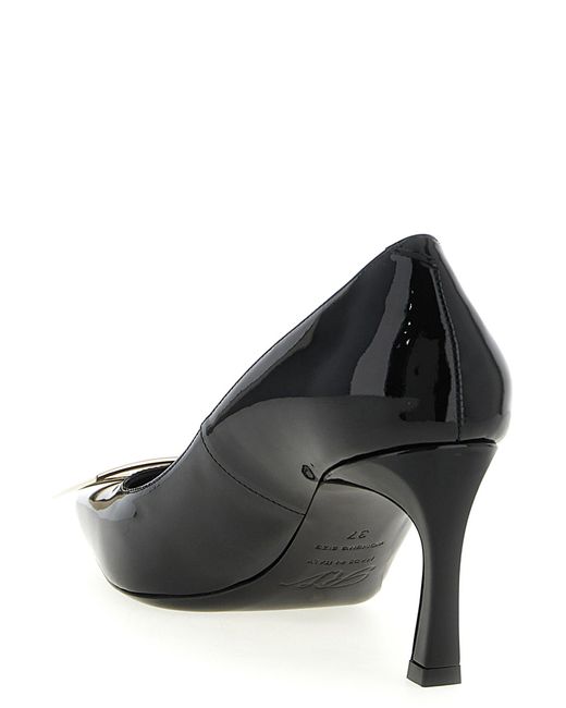Roger Vivier Black Trompette Pumps