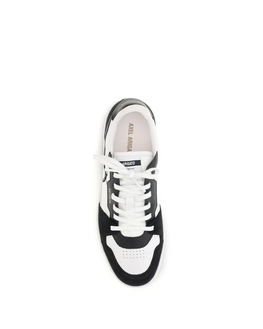 Axel Arigato White Dice Lo Bee Bird Leather Sneakers for men